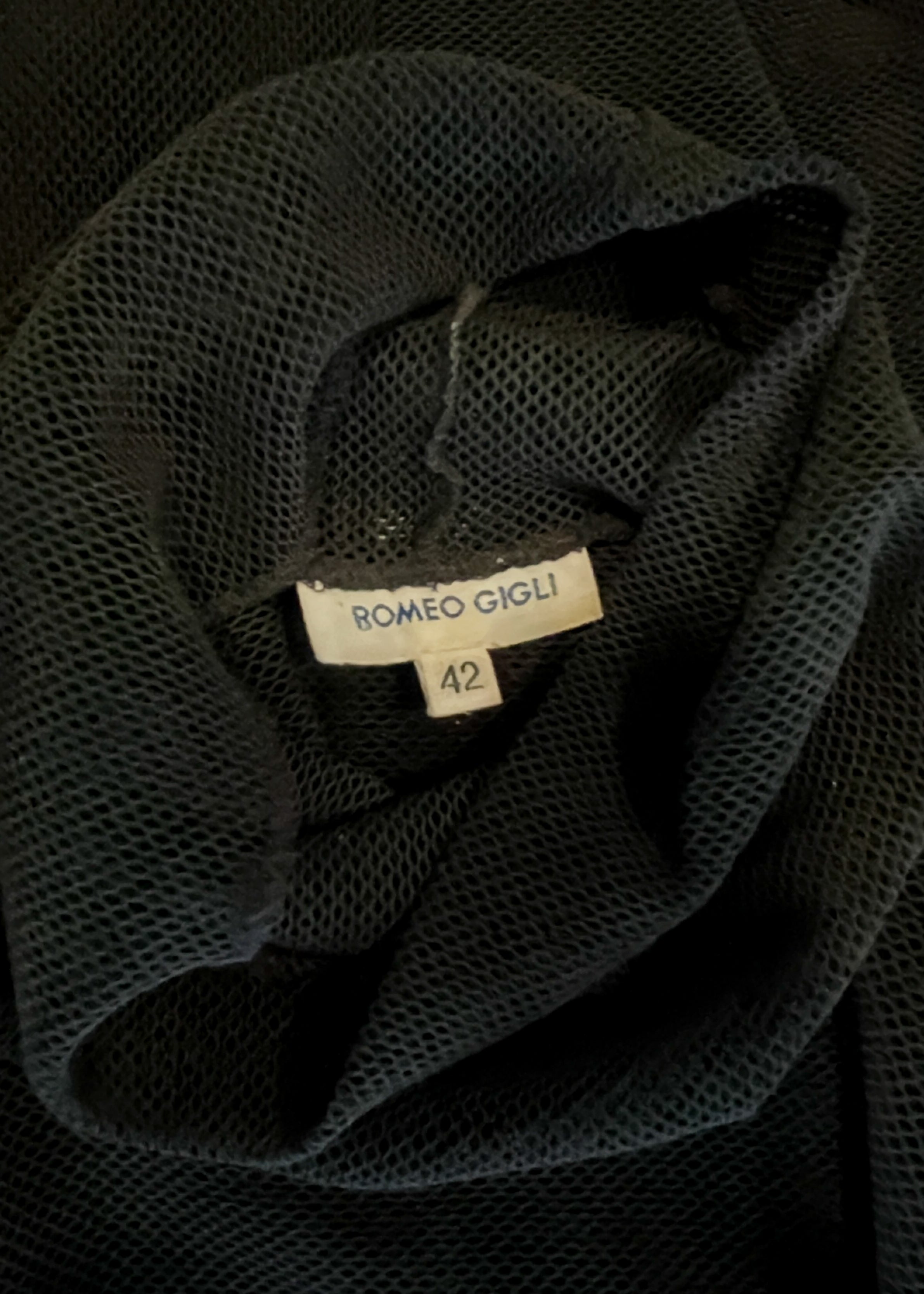 1990s Romeo Gigli Mesh Top