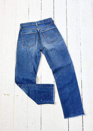 Vintage Early 1970s Levi's Redline Jeans