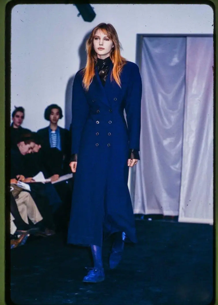 Vintage 1986 Alaia Sculptural Winter Coat