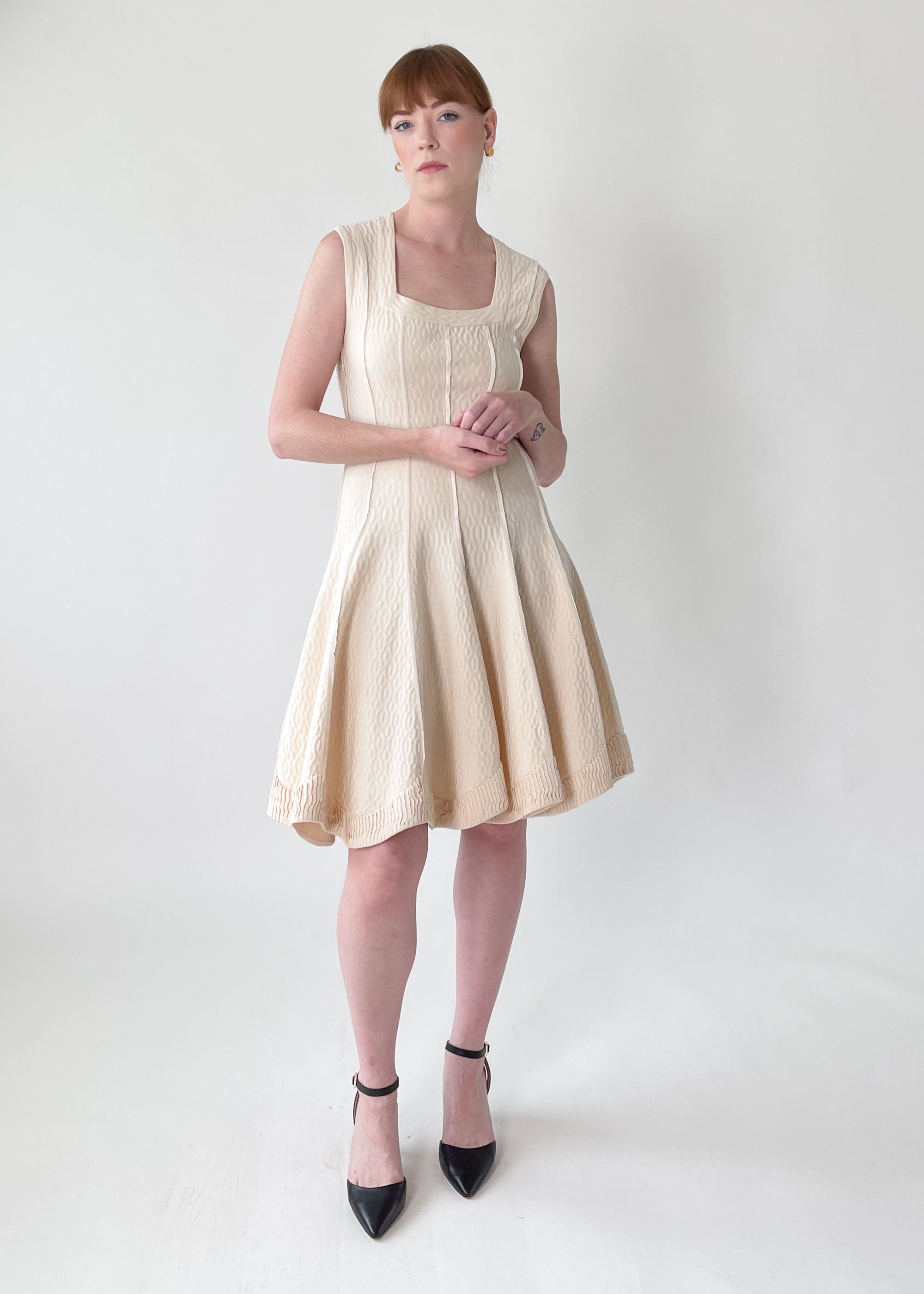 Vintage Alaia Textured Knit Dress Vintage Alaia Textured Knit Dress