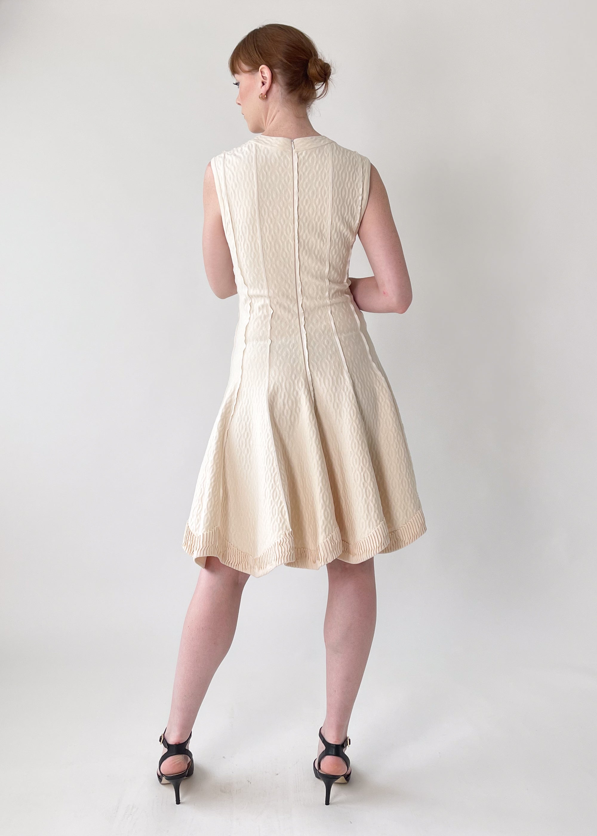 Vintage Alaia Textured Knit Dress