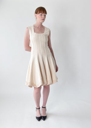Alaia Textured Knit Dress