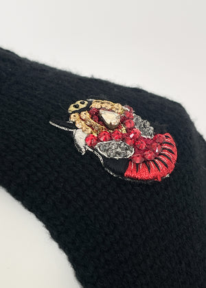 Alexander McQueen Bug Embellished Sweater