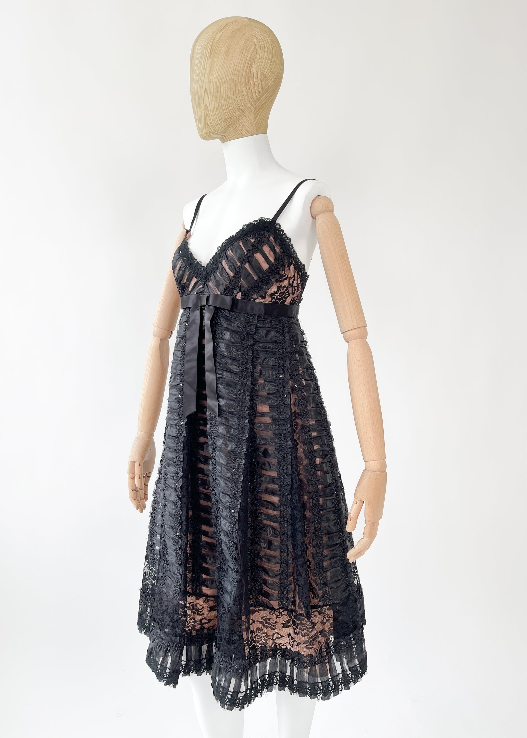 Anna Sui Black Lace Dress Anna Sui Black Lace Dress