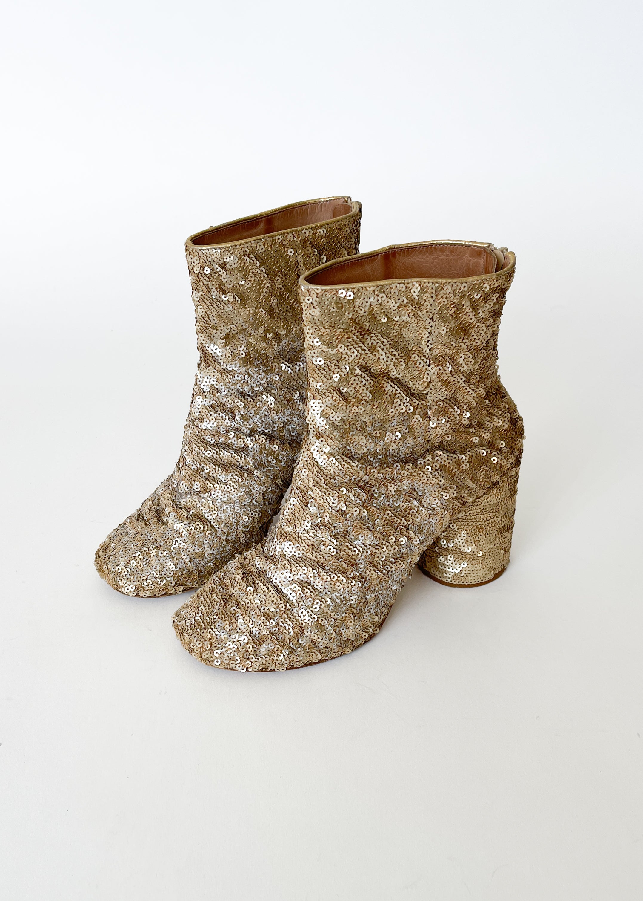Maison Margiela Sequin Ankle Boots