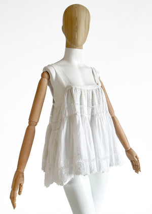 REworked Antique Cotton Top