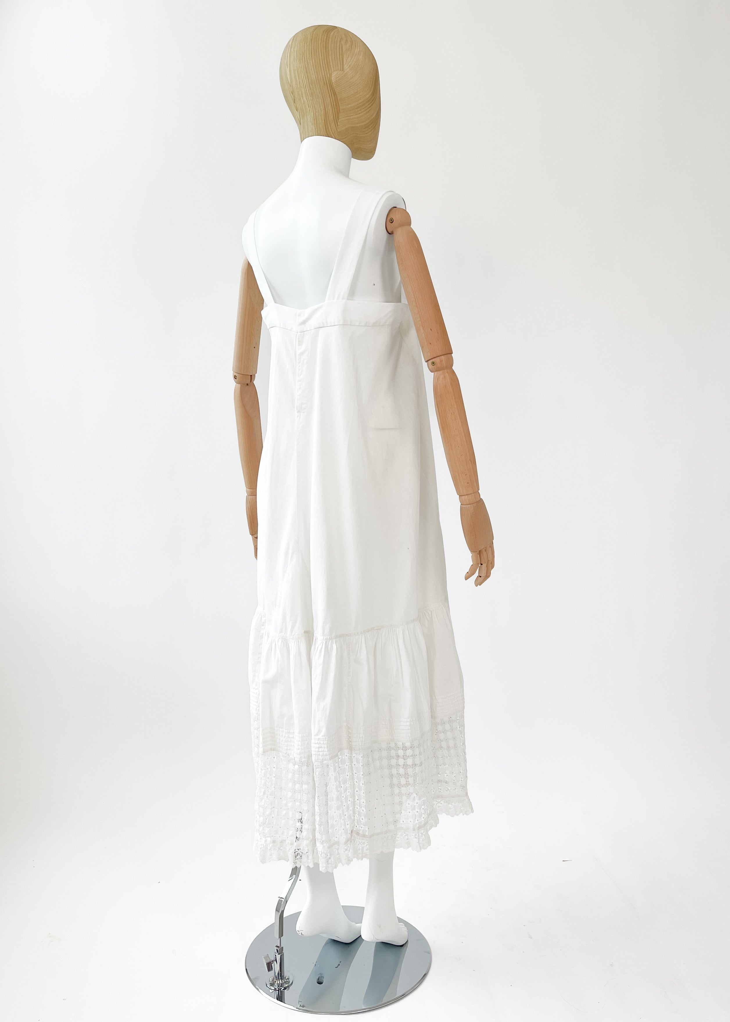 Vintage REworked Antique Cotton Lace Dress