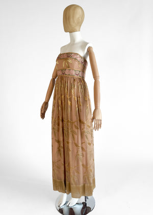 Bill Blass Strapless Dress 2006 Runway