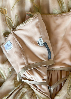 Bill Blass Strapless Dress 2006 Runway