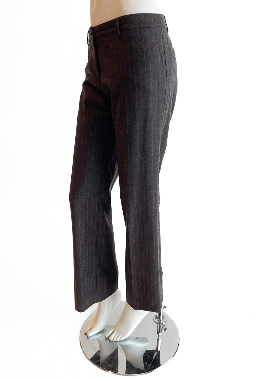 Chanel Wool Pinstripe Pants Fall 2004