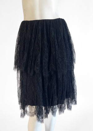 Chanel Lace Skirt Spring 2001