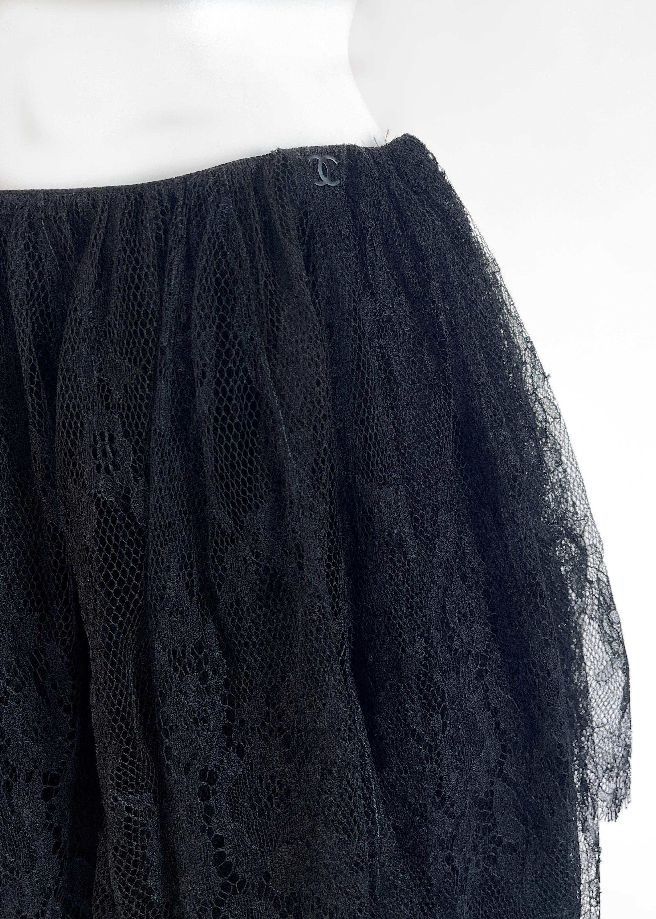 Chanel Lace Skirt Spring 2001