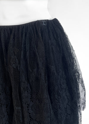 Chanel Lace Skirt Spring 2001