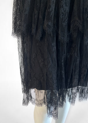 Chanel Lace Skirt Spring 2001