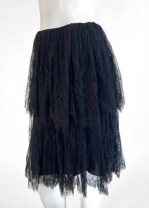 Chanel Lace Skirt Spring 2001