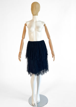 Chanel Lace Skirt Spring 2001