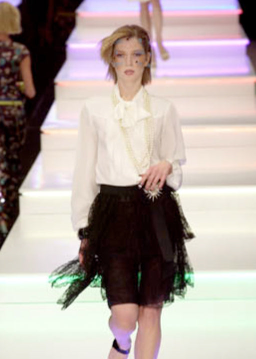 Chanel Lace Skirt Spring 2001