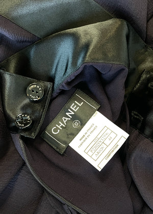 Chanel Silk Chiffon Tiered Skirt Fall 2003