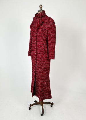 Vintage Chanel Tweed Coat F/W 2001