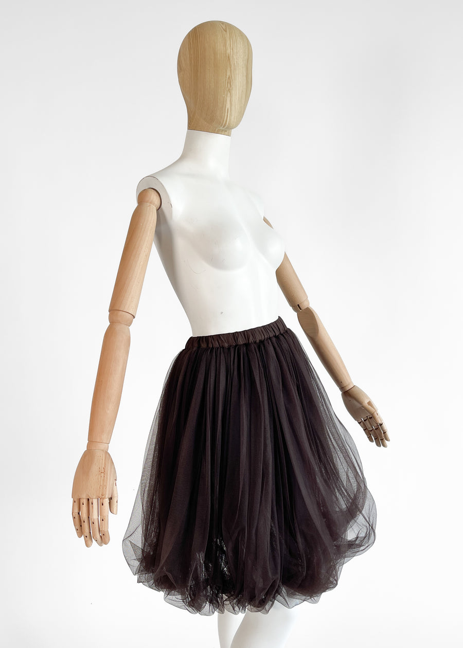 Chantal Thomass Tulle Bubble Skirt 1980s
