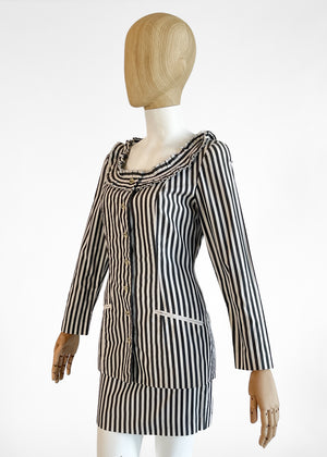 Chantal Thomass Striped Suit Spring 1992