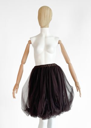 Chantal Thomass Tulle Bubble Skirt 1980s
