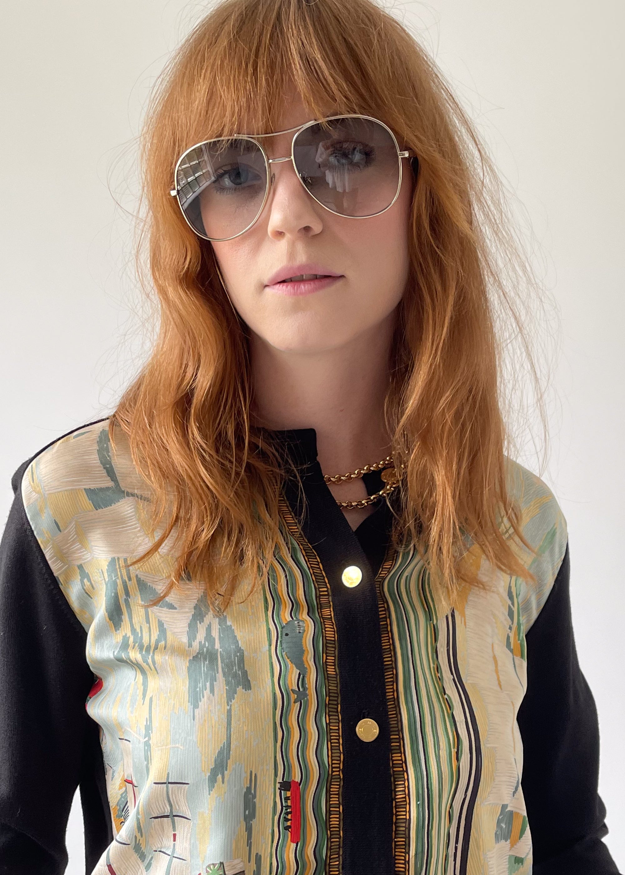 Vintage Chloe Aviator Sunglasses