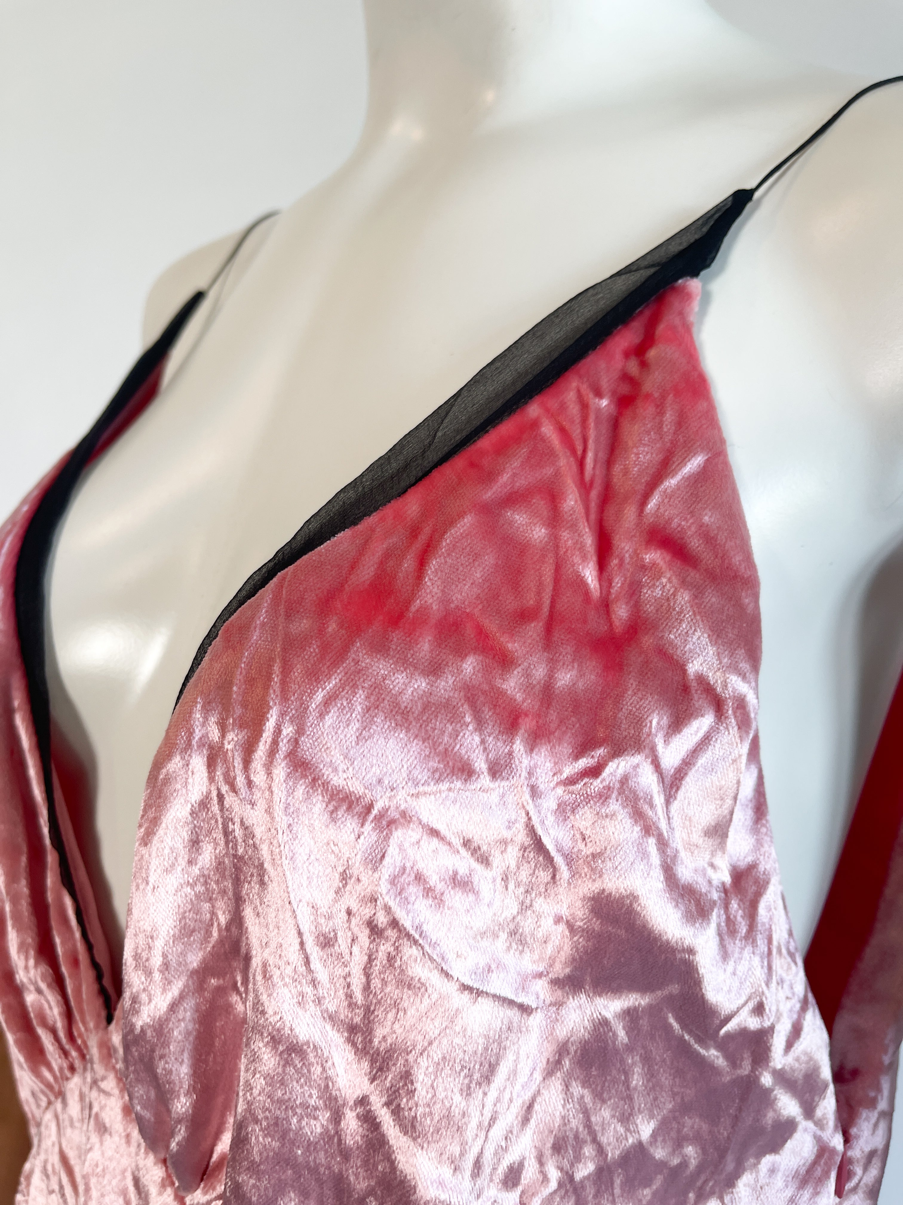 Christian Dior Velvet Slip Dress Pre-Fall 2024