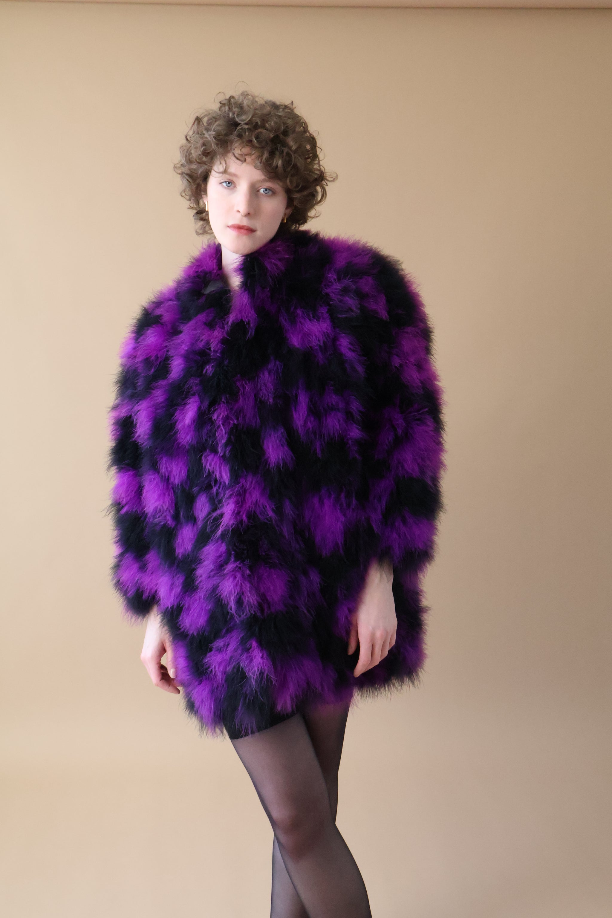 Vintage Christian Dior Feather Coat - Raleigh Vintage