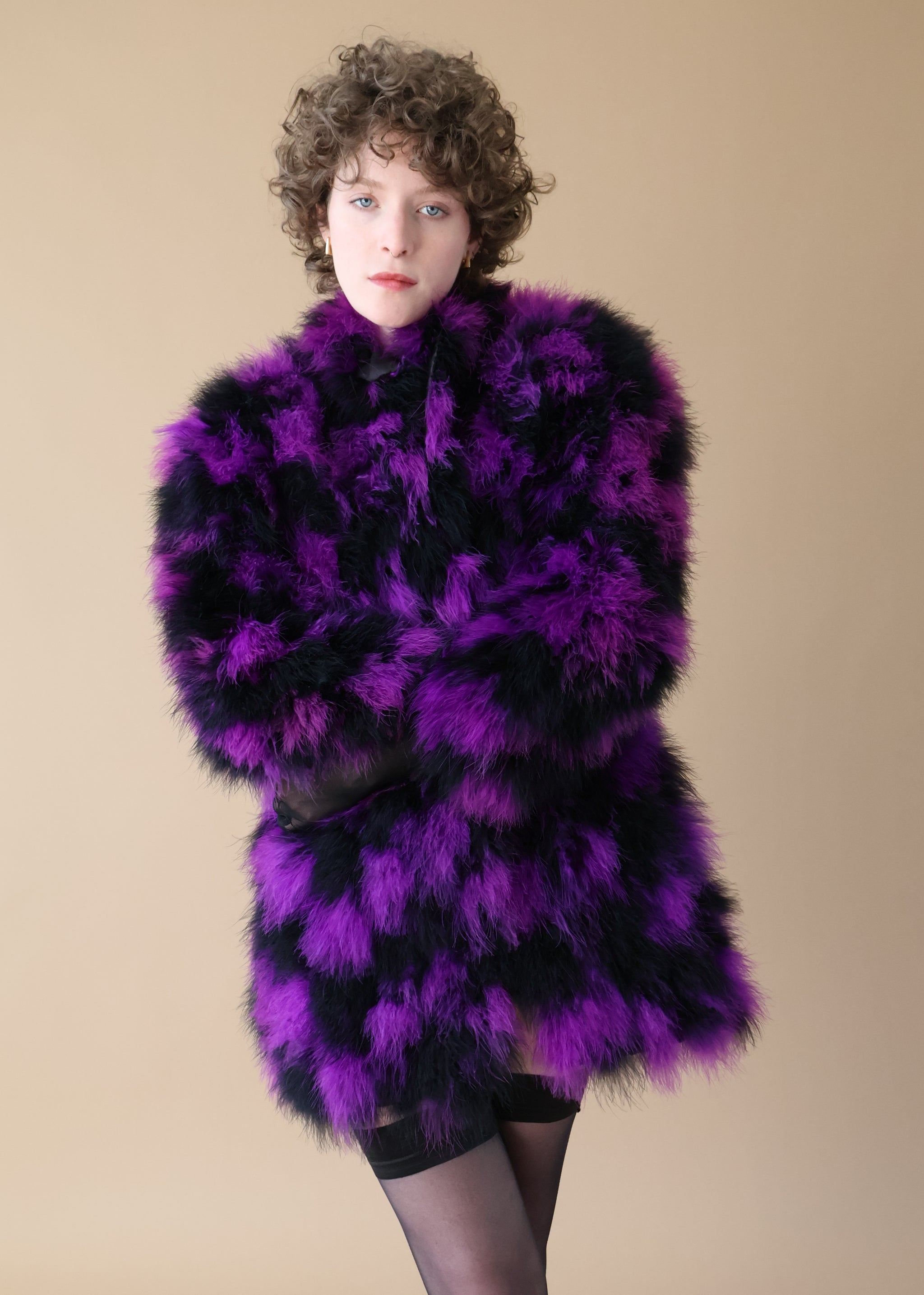 Vintage Christian Dior Feather Coat - Raleigh Vintage