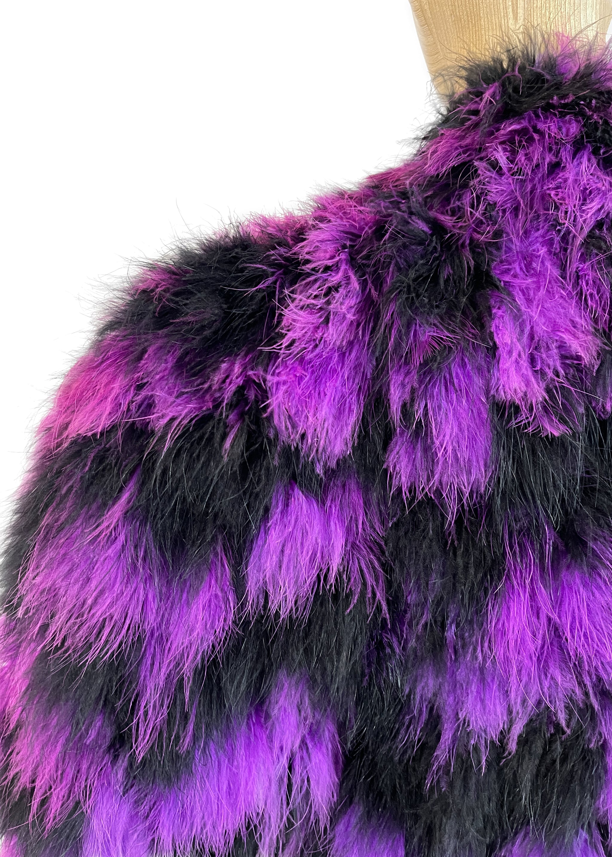 Vintage Christian Dior Feather Coat