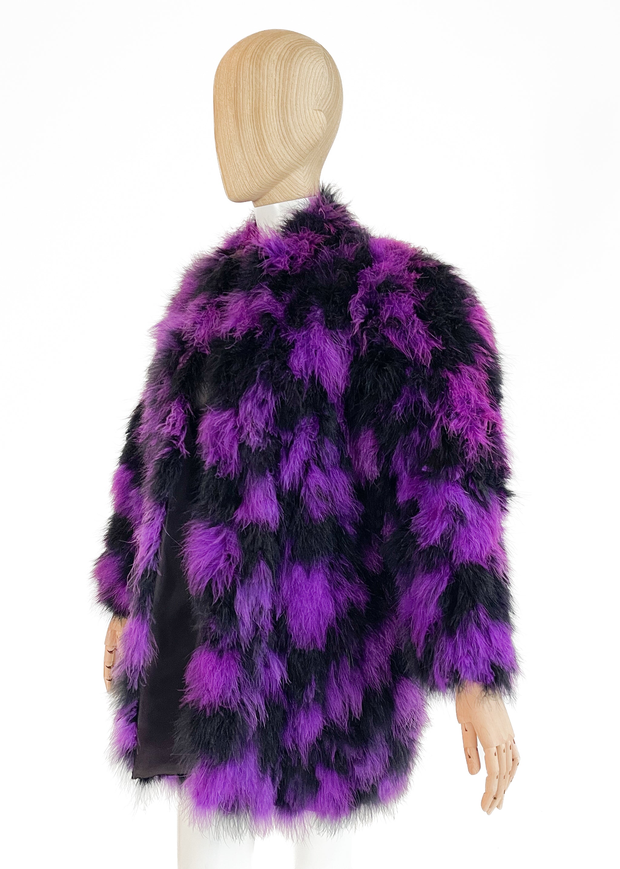 Vintage Christian Dior Feather Coat