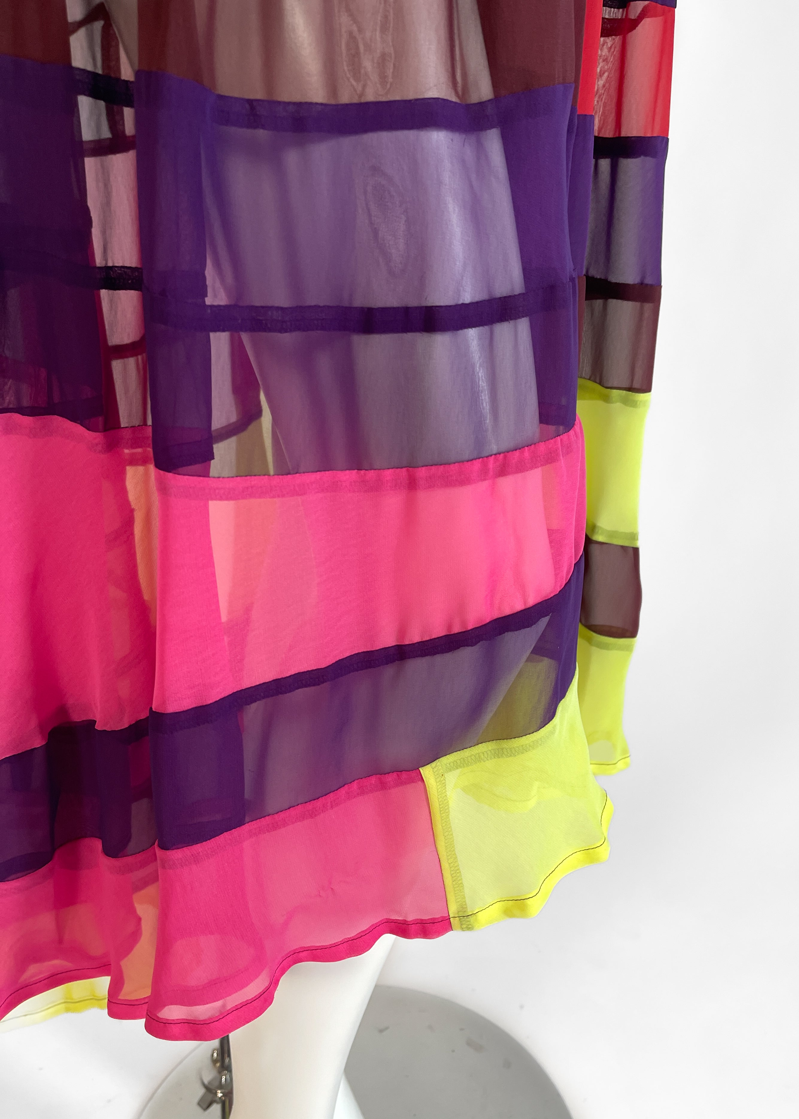 Comme des Garçons Spring 1996 Colorful Skirt