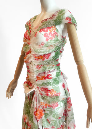 COMME des GARÇONS Chiffon Dress Spring 2006