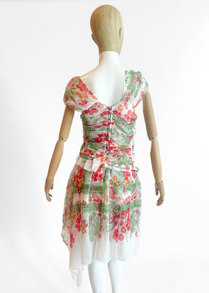 COMME des GARÇONS Chiffon Dress Spring 2006
