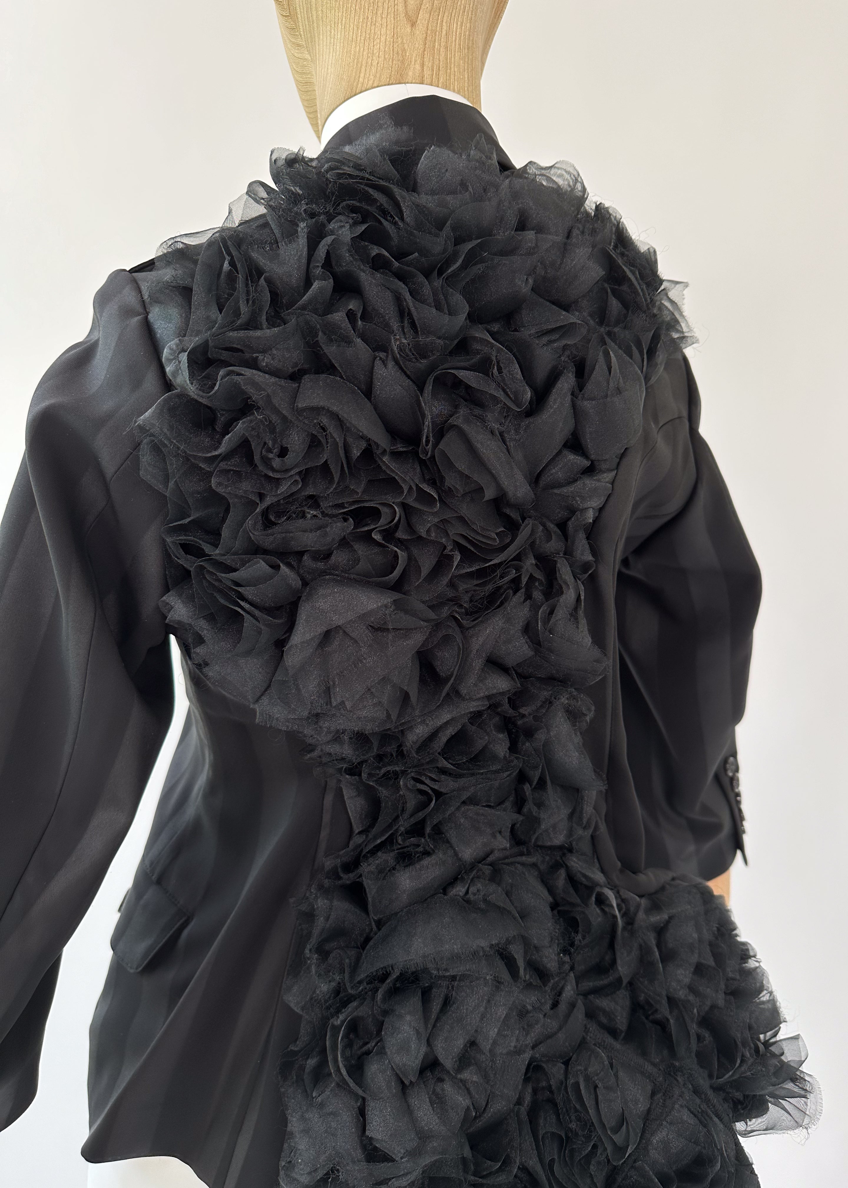 Comme des Garçons Jacket with Tulle Accent