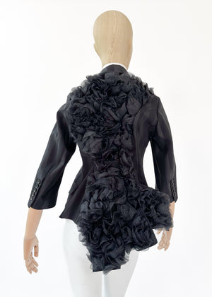 Comme des Garçons Jacket with Tulle Accent