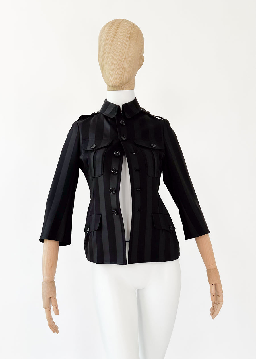 Comme des Garçons Jacket with Tulle Accent