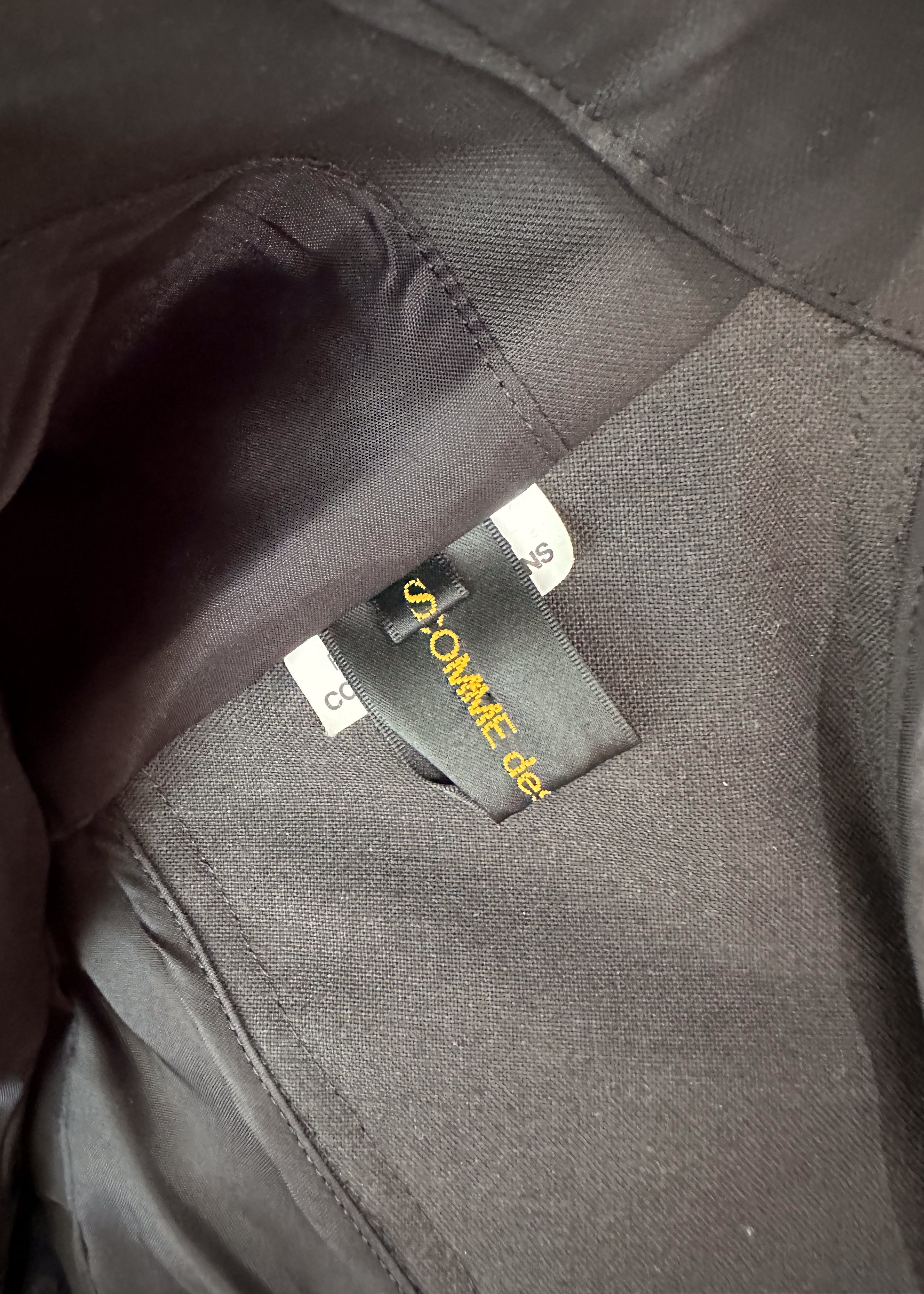 Comme des Garçons Jacket with Tulle Accent