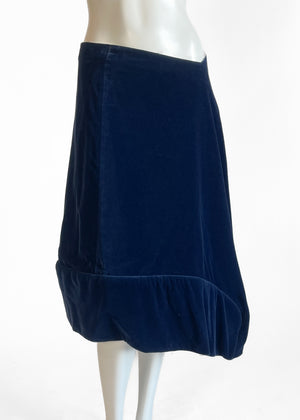Comme_des_Garcons_velvet_skirt