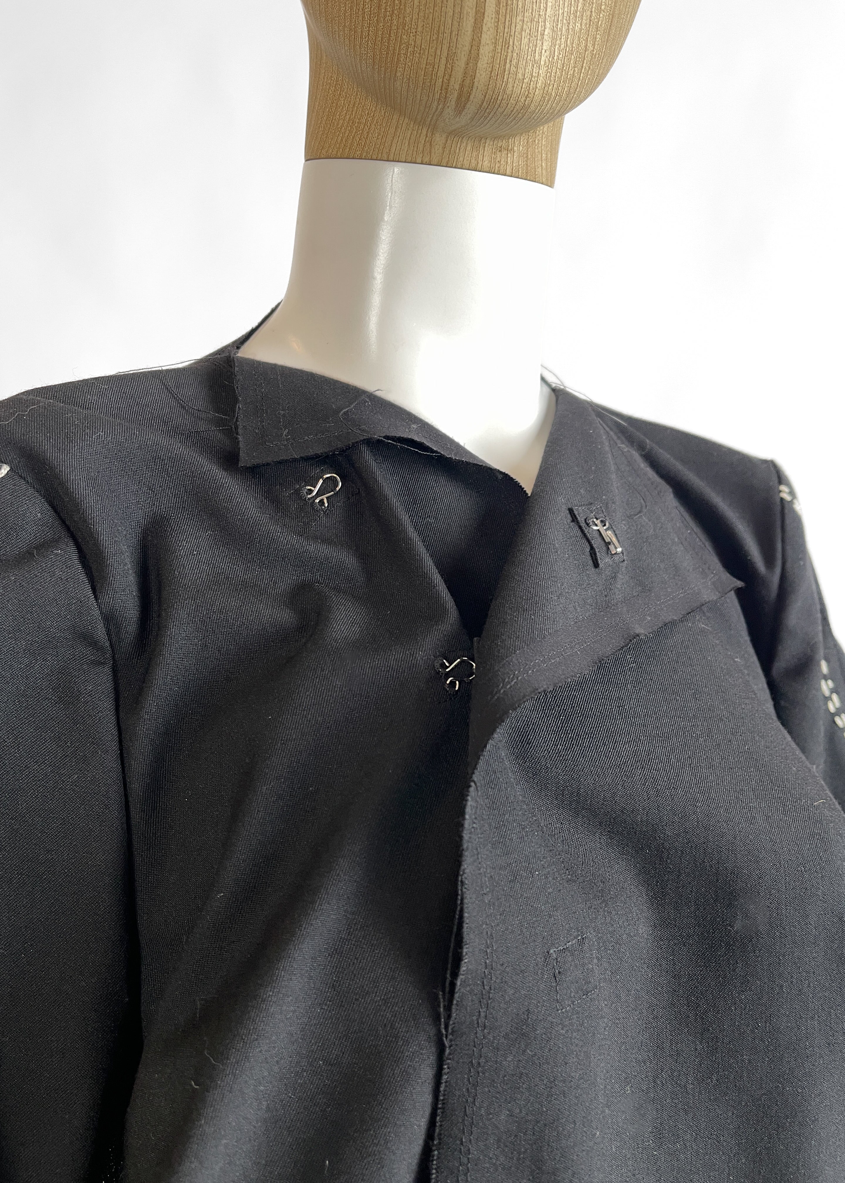 Comme des Garçons Fall 2003 Runway Ensemble — Cape Top & Riding Pants
