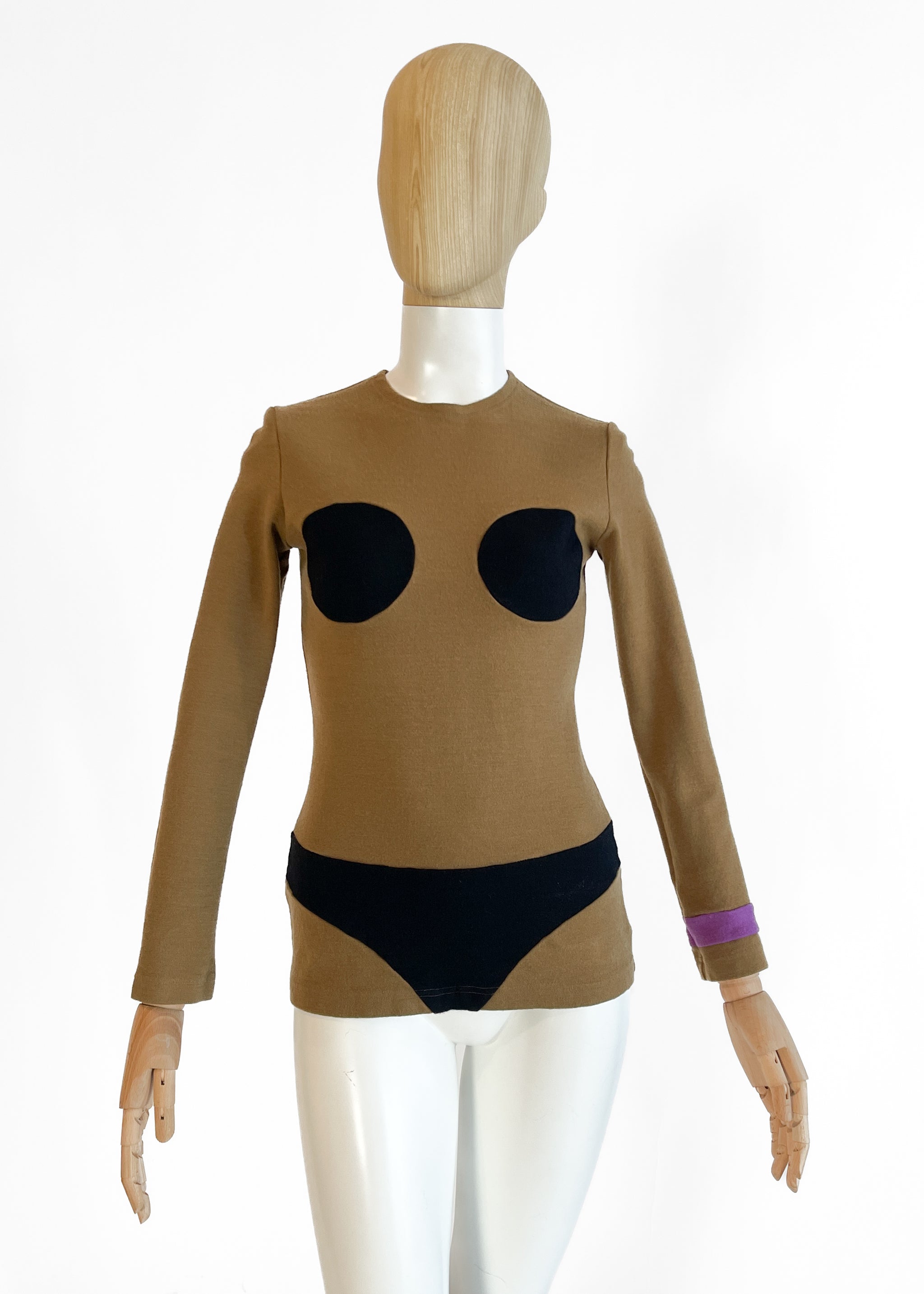 Comme des Garçons x Peggy Moffitt Wool Bathing Suit Top 2003