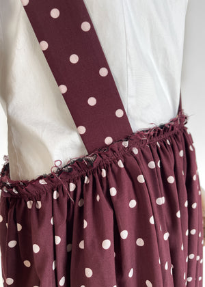 Comme des Garçons Suspender Skirt