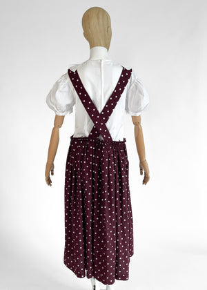 Comme des Garçons Suspender Skirt