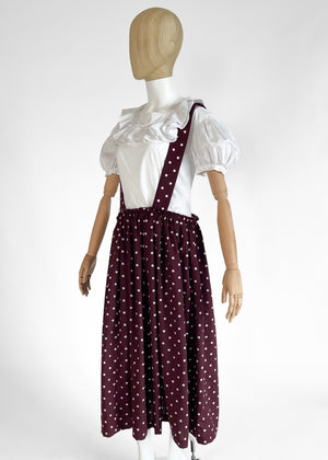 Comme des Garçons Suspender Skirt