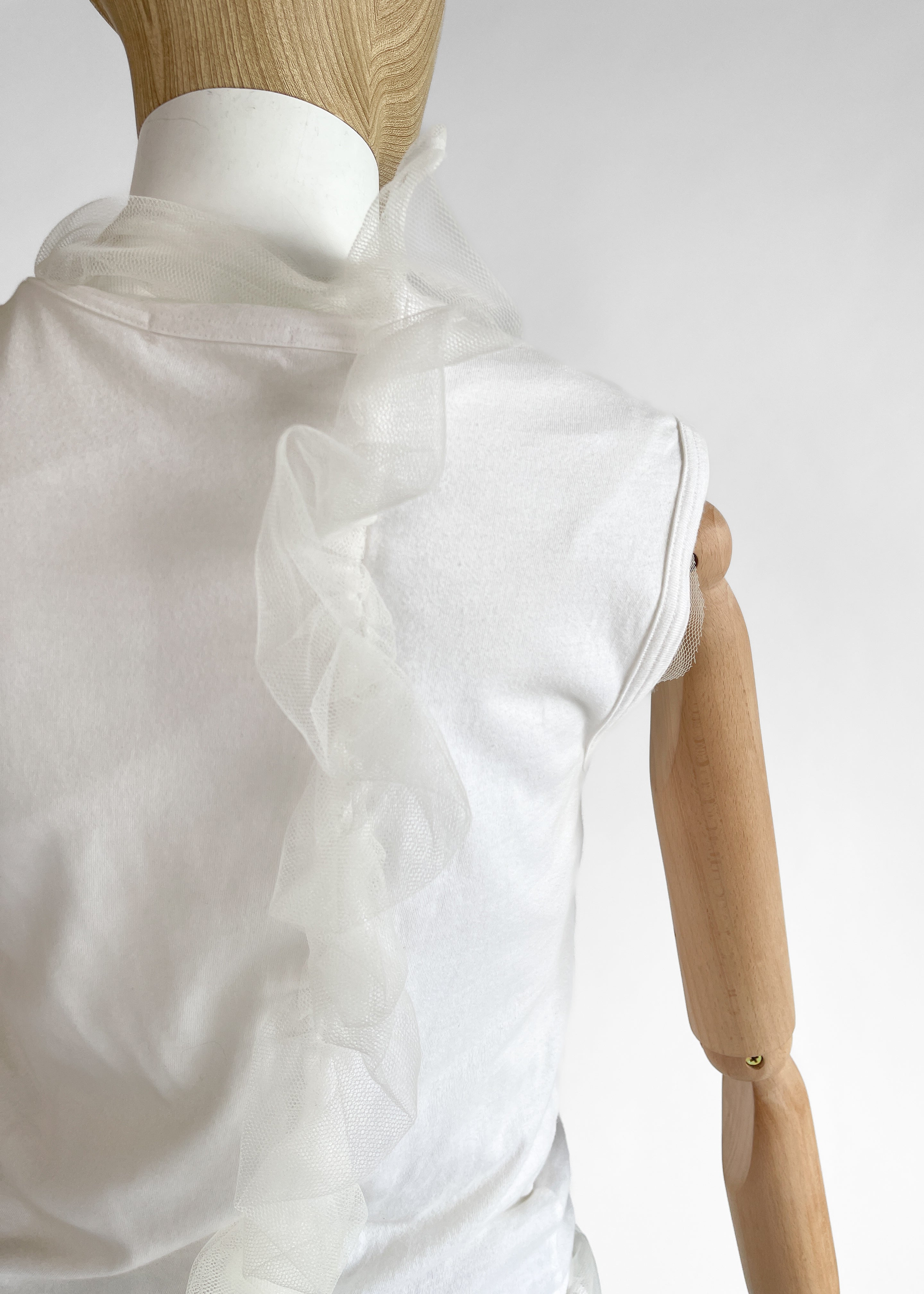 Comme des Garçons Tulle T-shirt Top