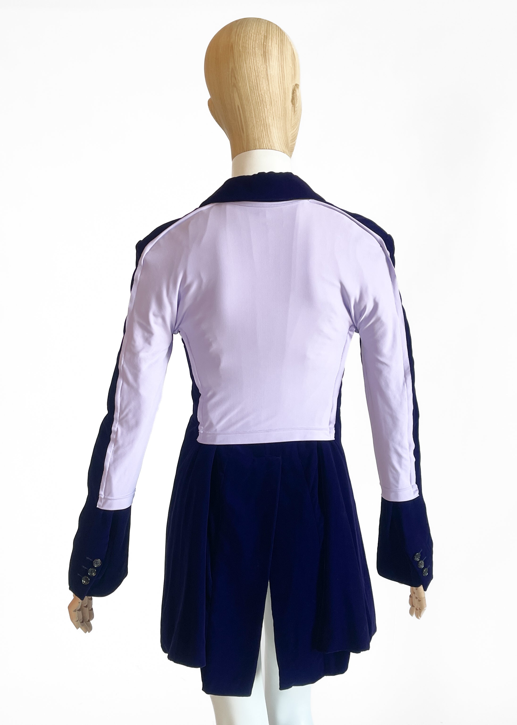 Comme des Garçons Purple Velvet Jacket F/W 2007