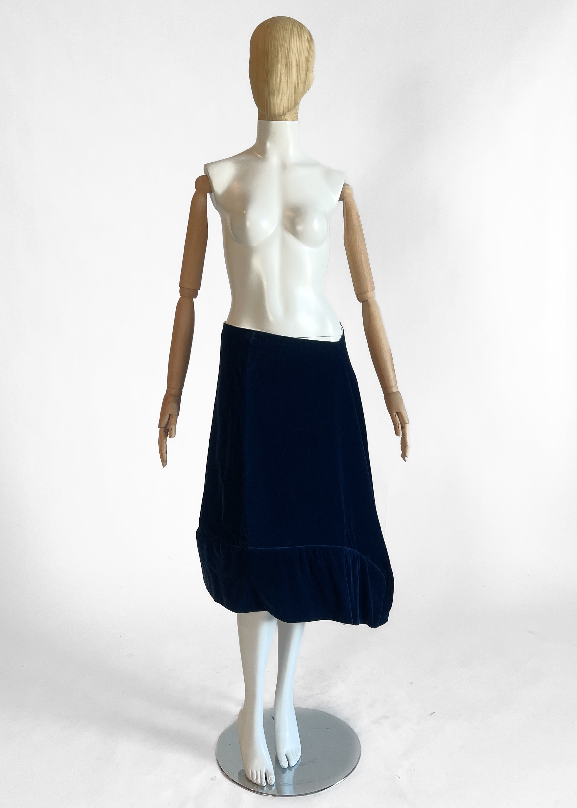 Comme des Garçons Velvet Skirt F/W 1996