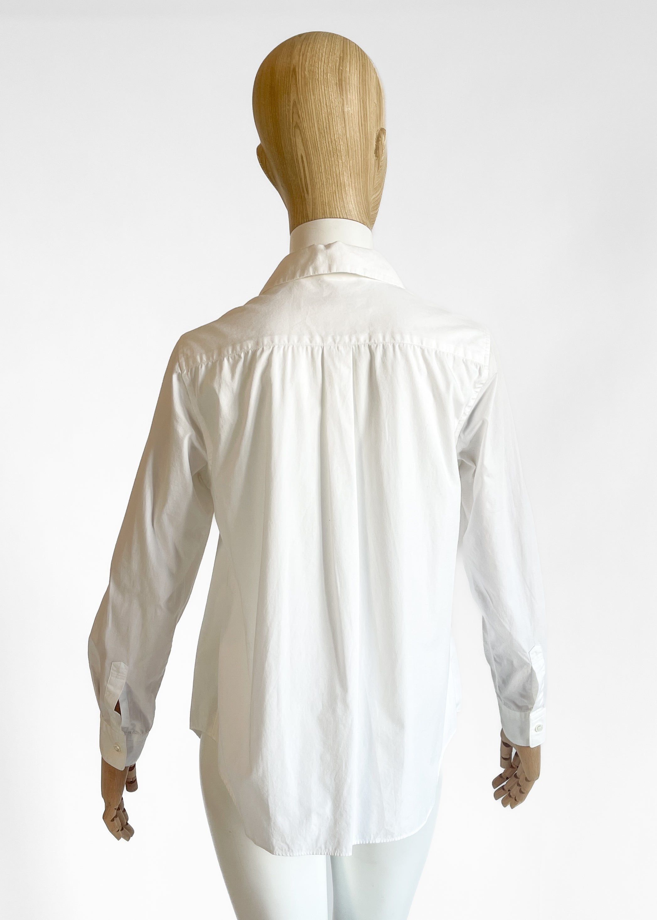 Comme des Garçons White Bow Shirt