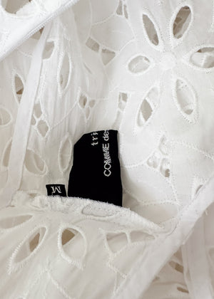 Comme des Garcons Eyelet Cotton Dress